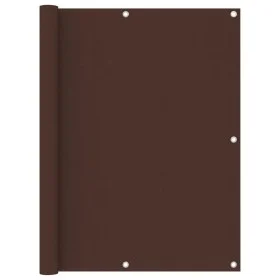 Toldo para balcón de tela oxford marrón 120x600 cm de vidaXL, Sombrillas - Ref: Foro24-135079, Precio: 31,33 €, Descuento: %