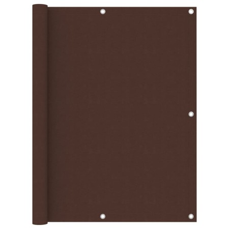 Toldo para balcón de tela oxford marrón 120x600 cm de vidaXL, Sombrillas - Ref: Foro24-135079, Precio: 27,89 €, Descuento: %