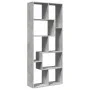 Librería divisora madera ingeniería gris hormigón 67x25x161,5cm by , Bookcases and shelves - Ref: Foro24-858078, Price: 73,83...