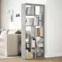 Librería divisora madera ingeniería gris hormigón 67x25x161,5cm by , Bookcases and shelves - Ref: Foro24-858078, Price: 73,83...