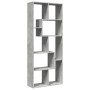 Librería divisora madera ingeniería gris hormigón 67x25x161,5cm by , Bookcases and shelves - Ref: Foro24-858078, Price: 75,06...