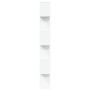 Librería divisor 6 niveles madera ingeniería blanco 70x24x193cm by , Bookcases and shelves - Ref: Foro24-858084, Price: 76,76...