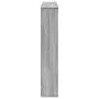 Borde de chimenea madera ingeniería gris Sonoma 100x20x100 cm de , Accesorios para hornos de leña y chimeneas - Ref: Foro24-8...