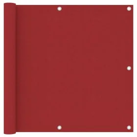 Balcony awning in red Oxford fabric, 90x400 cm. by vidaXL, Umbrellas - Ref: Foro24-135037, Price: 20,99 €, Discount: %
