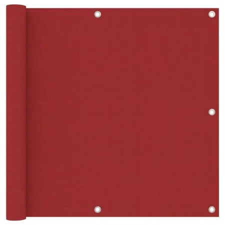Balcony awning in red Oxford fabric, 90x400 cm. by vidaXL, Umbrellas - Ref: Foro24-135037, Price: 20,81 €, Discount: %