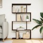 Librería divisora 4 niveles madera marrón roble 70x24x129 cm von , Bücherregale und Regale - Ref: Foro24-858108, Preis: 54,10...