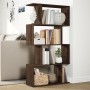 Librería divisora 4 niveles madera marrón roble 70x24x129 cm von , Bücherregale und Regale - Ref: Foro24-858108, Preis: 54,10...