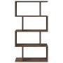 Librería divisora 4 niveles madera marrón roble 70x24x129 cm von , Bücherregale und Regale - Ref: Foro24-858108, Preis: 54,10...