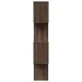Librería divisora 4 niveles madera marrón roble 70x24x129 cm by , Bookcases and shelves - Ref: Foro24-858108, Price: 53,30 €,...