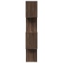 Librería divisora 4 niveles madera marrón roble 70x24x129 cm von , Bücherregale und Regale - Ref: Foro24-858108, Preis: 54,10...
