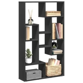 Estantería de madera de ingeniería negra 72x20x120 cm von , Bücherregale und Regale - Ref: Foro24-858157, Preis: 75,33 €, Rab...