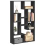 Estantería de madera de ingeniería negra 72x20x120 cm von , Bücherregale und Regale - Ref: Foro24-858157, Preis: 76,85 €, Rab...