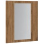 Armario de baño con espejo LED madera roble artisan 40x12x45 cm von , Badezimmerwaschtische - Ref: Foro24-856280, Preis: 43,5...