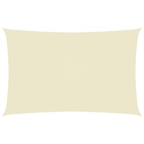 Rectangular sail awning Oxford fabric cream color 2x5 m by vidaXL, Umbrellas - Ref: Foro24-135204, Price: 39,59 €, Discount: %
