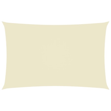 Toldo de vela rectangular tela Oxford color crema 2x5 m de vidaXL, Sombrillas - Ref: Foro24-135204, Precio: 39,12 €, Descuent...