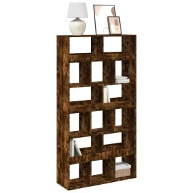 Engineered wood smoked oak bookshelf 100x33x187.5 cm by , Bookcases and shelves - Ref: Foro24-3309379, Price: 164,40 €, Disco...
