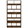 Estantería madera de ingeniería roble ahumado 100x33x187,5 cm de , Librerías y estanterías - Ref: Foro24-3309379, Precio: 165...
