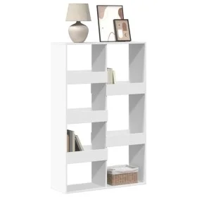Engineered wood white shelf 100x33x155.5 cm by , Bookcases and shelves - Ref: Foro24-3309393, Price: 109,06 €, Discount: %