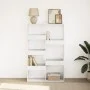 Engineered wood white shelf 100x33x155.5 cm by , Bookcases and shelves - Ref: Foro24-3309393, Price: 109,06 €, Discount: %