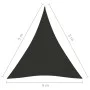 Triangular shade sail in anthracite gray Oxford fabric 4x5x5 m by vidaXL, Umbrellas - Ref: Foro24-135124, Price: 39,48 €, Dis...