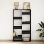 Estantería de madera de ingeniería negra 100x33x175 cm de , Librerías y estanterías - Ref: Foro24-3309403, Precio: 109,11 €, ...
