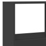 Engineered wood black shelf 100x33x175 cm by , Bookcases and shelves - Ref: Foro24-3309403, Price: 110,41 €, Discount: %