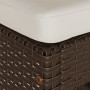 Küchenhocker mit Kissen, 2 Stück, aus braunem synthetischem Rattan. von , Gartenstühle - Ref: Foro24-368685, Preis: 120,55 €,...