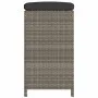Taburetes altos de bar de jardín cojines 6 uds ratán PE gris de , Sillas de jardín - Ref: Foro24-368693, Precio: 378,00 €, De...