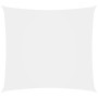 Toldo de vela cuadrado tela Oxford blanco 7x7 m