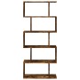 Bücherregal mit 5 Ebenen aus geräucherter Eiche, 70x24x161 cm. von , Bücherregale und Regale - Ref: Foro24-858097, Preis: 62,...