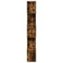 Divider bookcase 5 levels smoked oak wood 70x24x161 cm by , Bookcases and shelves - Ref: Foro24-858097, Price: 62,01 €, Disco...