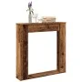 Borde de chimenea madera ingeniería envejecida 100x20x100 cm de , Accesorios para hornos de leña y chimeneas - Ref: Foro24-85...