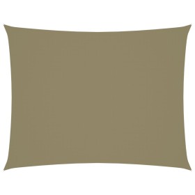 Rectangular beige Oxford fabric sail shade 2x3 m by vidaXL, Umbrellas - Ref: Foro24-135145, Price: 29,04 €, Discount: %