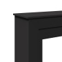 Kaminholzregal aus schwarzem Ingenieurholz, 90x30x90 cm. von , Zubehör für Holzöfen und Kamine - Ref: Foro24-854590, Preis: 7...