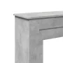 Engineered wood chimney edge in gray concrete, 90x30x90 cm. by , Accessories for wood ovens and fireplaces - Ref: Foro24-8545...