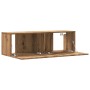 Mueble TV de pared madera ingeniería roble artisan 100x30x30 cm de , Muebles TV - Ref: Foro24-856019, Precio: 69,10 €, Descue...