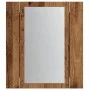 Armario de baño con espejo LED madera envejecida 40x12x45 cm de , Tocadores de baño - Ref: Foro24-856279, Precio: 38,61 €, De...