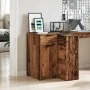 Schreibtischschrank aus gealtertem Ingenieurholz 33x50x75 cm von , Schließfächer und Lagerschränke - Ref: Foro24-856997, Prei...