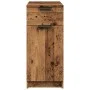 Schreibtischschrank aus gealtertem Ingenieurholz 33x50x75 cm von , Schließfächer und Lagerschränke - Ref: Foro24-856997, Prei...