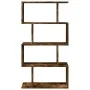Bücherregal mit 4 Ebenen aus geräucherter Eiche, 70x24x129 cm. von , Bücherregale und Regale - Ref: Foro24-858106, Preis: 57,...