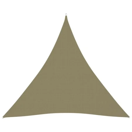Beige Oxford fabric triangular sail awning 4.5x4.5x4.5 m by vidaXL, Umbrellas - Ref: Foro24-135178, Price: 37,84 €, Discount: %