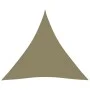 Beige Oxford fabric triangular sail awning 4.5x4.5x4.5 m by vidaXL, Umbrellas - Ref: Foro24-135178, Price: 37,84 €, Discount: %