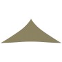 Beige Oxford fabric triangular sail awning 4.5x4.5x4.5 m by vidaXL, Umbrellas - Ref: Foro24-135178, Price: 34,68 €, Discount: %