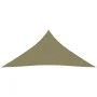 Beige Oxford fabric triangular sail awning 4.5x4.5x4.5 m by vidaXL, Umbrellas - Ref: Foro24-135178, Price: 37,84 €, Discount: %