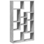 Engineered wood gray concrete shelf 72x20x120 cm by , Bookcases and shelves - Ref: Foro24-858159, Price: 70,39 €, Discount: %