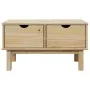 OTTA solid pine wood entryway bench 80x40x45 cm by , Benches for halls and storage - Ref: Foro24-4013462, Price: 86,96 €, Dis...