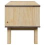 Eingangsbank OTTA aus massiver Kiefer 80x40x45 cm von , Bänke für Hallen und Lager - Ref: Foro24-4013462, Preis: 88,23 €, Rab...