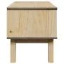 OTTA solid pine wood entryway bench 80x40x45 cm by , Benches for halls and storage - Ref: Foro24-4013462, Price: 86,96 €, Dis...