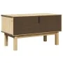 OTTA solid pine wood entryway bench 80x40x45 cm by , Benches for halls and storage - Ref: Foro24-4013462, Price: 86,96 €, Dis...
