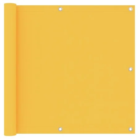 Toldo para balcón tela oxford amarillo 90x400 cm by vidaXL, Umbrellas - Ref: Foro24-135025, Price: 24,08 €, Discount: %
